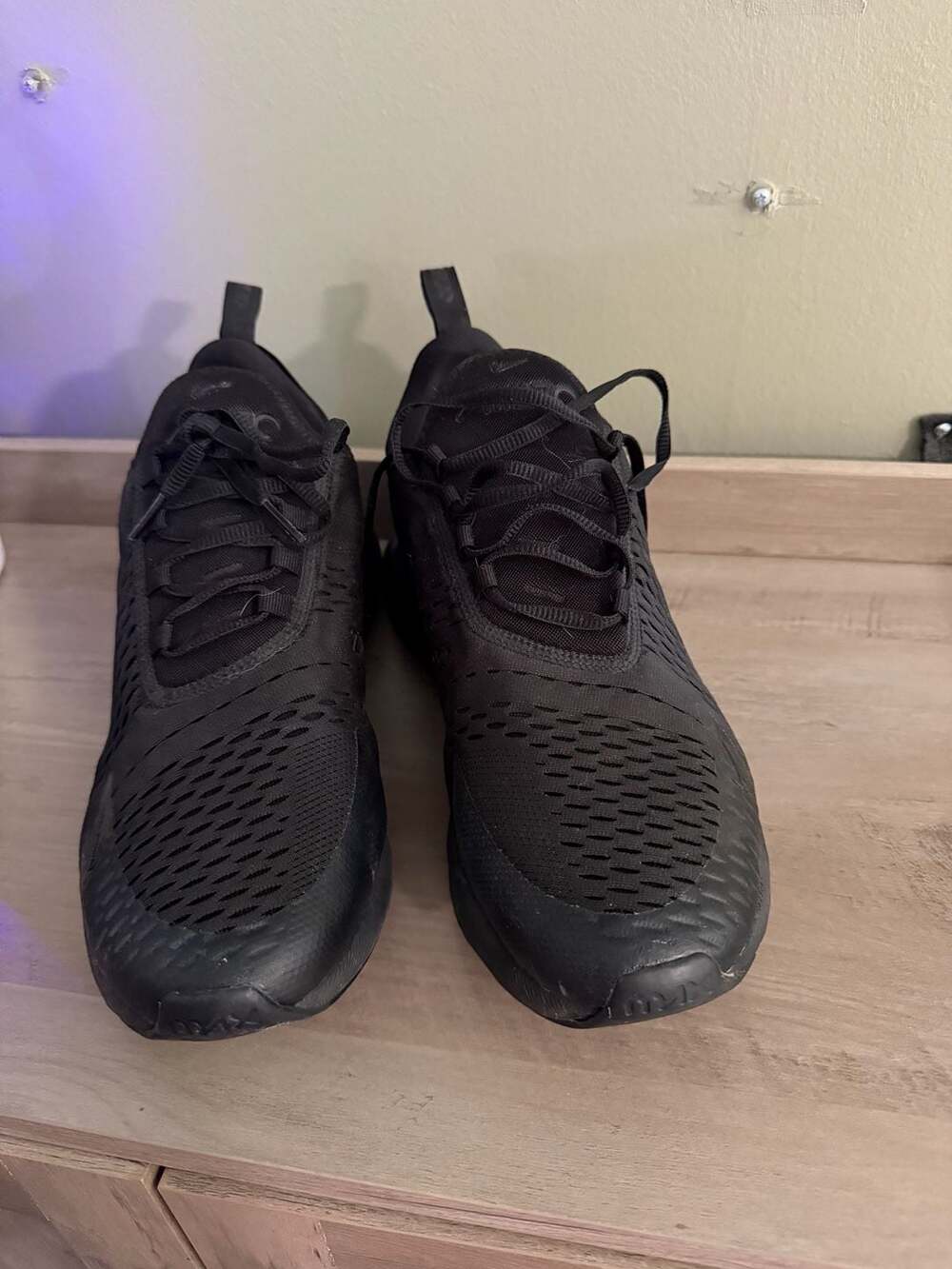 Nike Air Max 270 Triple Black AH8050-005 Men's Size 11
